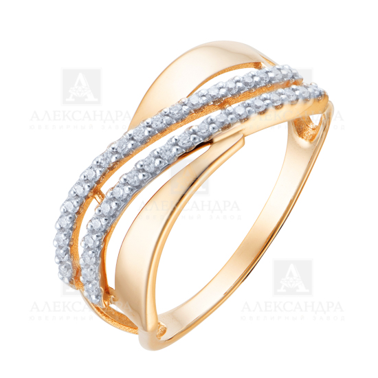 

Кольцо из золота р. , Александра кл3987-01, фианит, кл3987-01