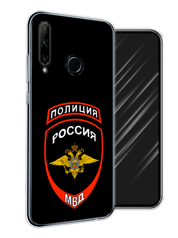 

Чехол Awog на Honor 10i "Пятна коровы", Белый;черный, 68850-1