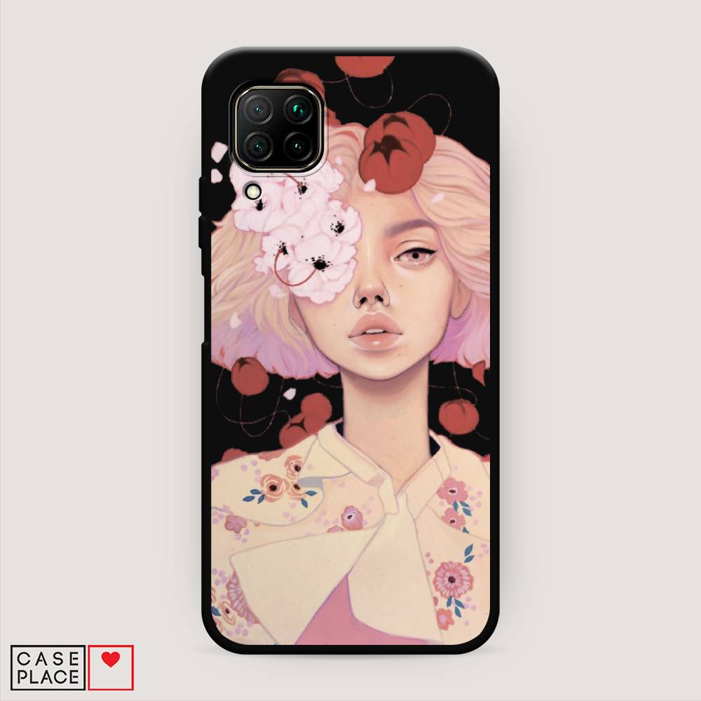 

Чехол Awog на Huawei P40 Lite "Цветочная анархия", Бежевый;розовый;красный, 611652-1