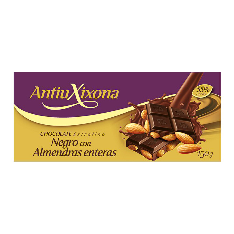 

Шоколад Antiu Xixona темный с миндалем 150 г