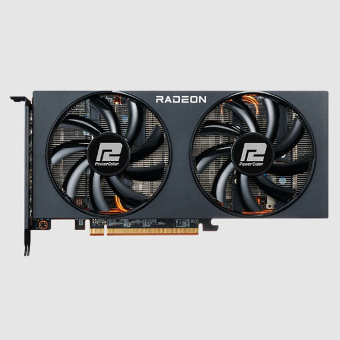 фото Видеокарта powercolor amd radeon rx 6700 10 гб