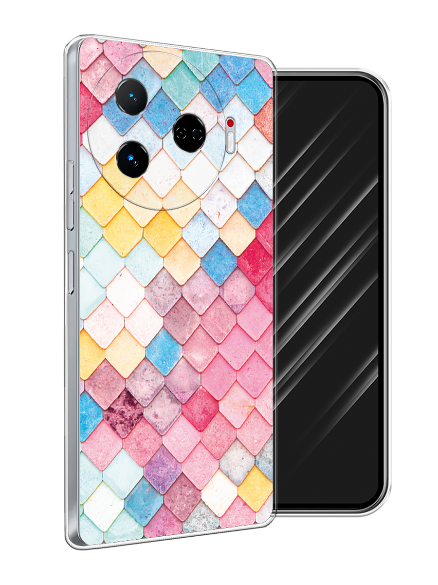 

Чехол Awog на Tecno Camon 30 Pro 5G "Нежные ромбики", Красный, 305150-1