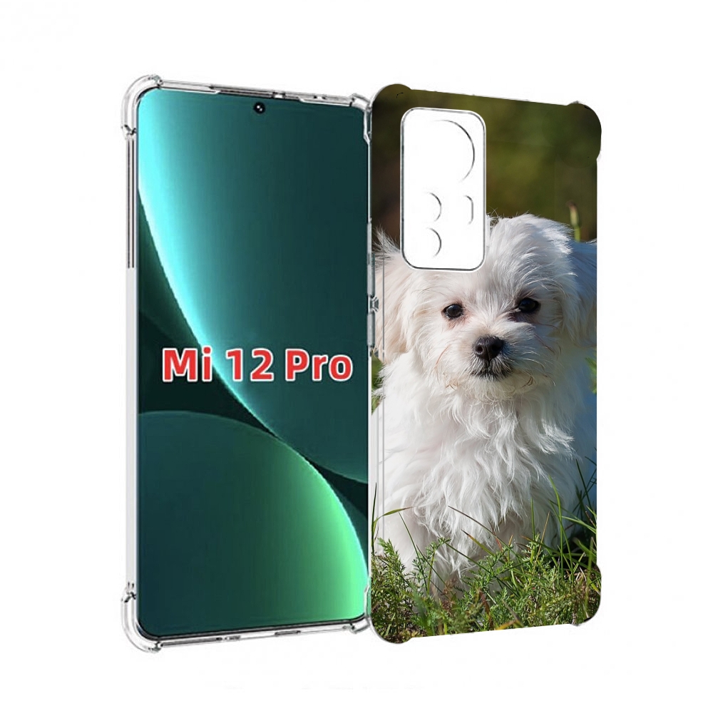 

Чехол MyPads мальтииская-болонка для Xiaomi 12S Pro, Прозрачный, Tocco