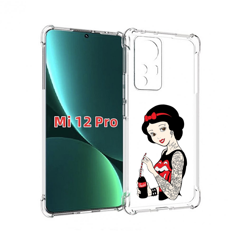 

Чехол MyPads любительница-колы женский для Xiaomi 12S Pro, Прозрачный, Tocco