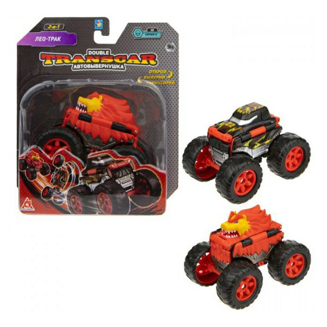

Машинка 1Toy Transcar Double Лео-трак, Разноцветный