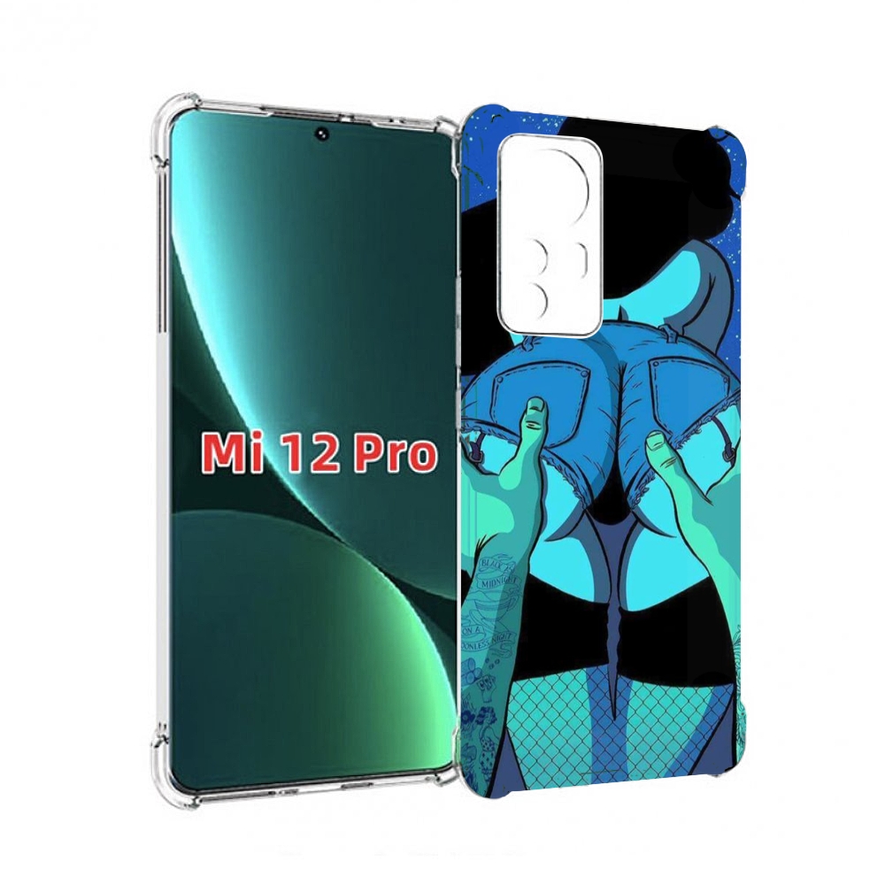 

Чехол MyPads любитель потрогать для Xiaomi 12S Pro, Прозрачный, Tocco