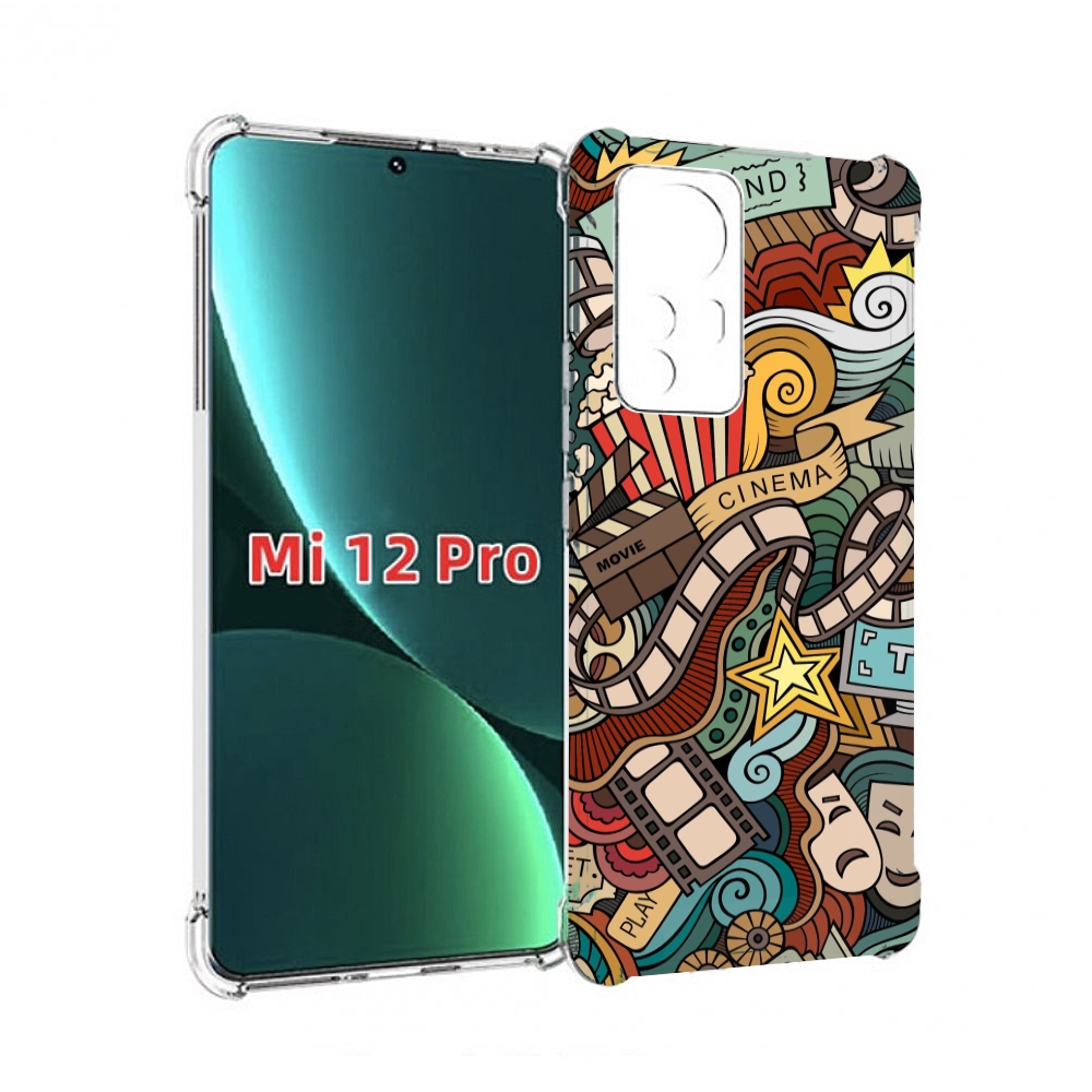 

Чехол MyPads любимое кино для Xiaomi 12S Pro, Прозрачный, Tocco