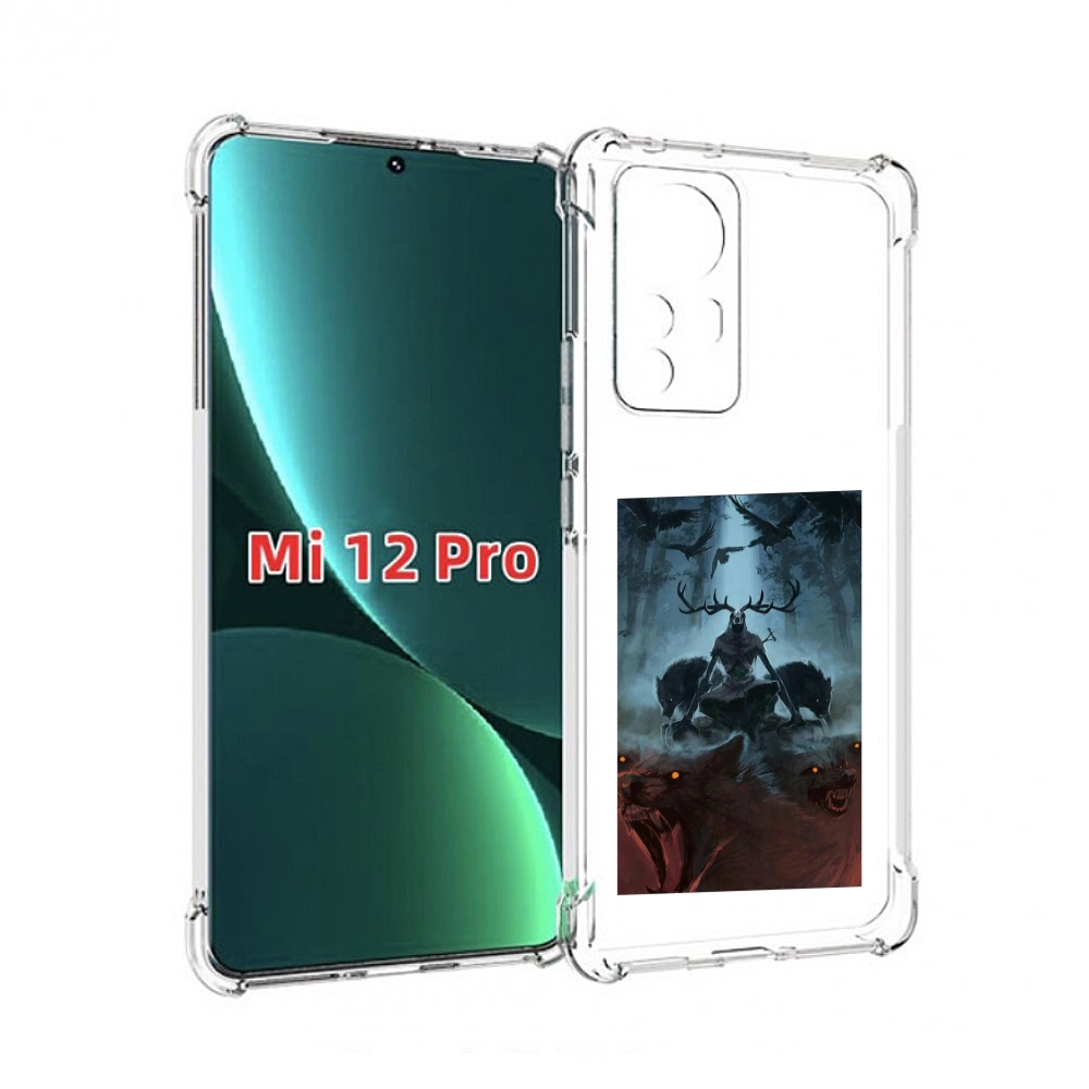 

Чехол MyPads лось демон для Xiaomi 12S Pro, Прозрачный, Tocco