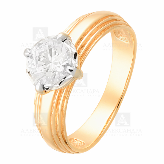 

Кольцо из золота р.  Александра кл2188-62, Swarovski, кл2188-62