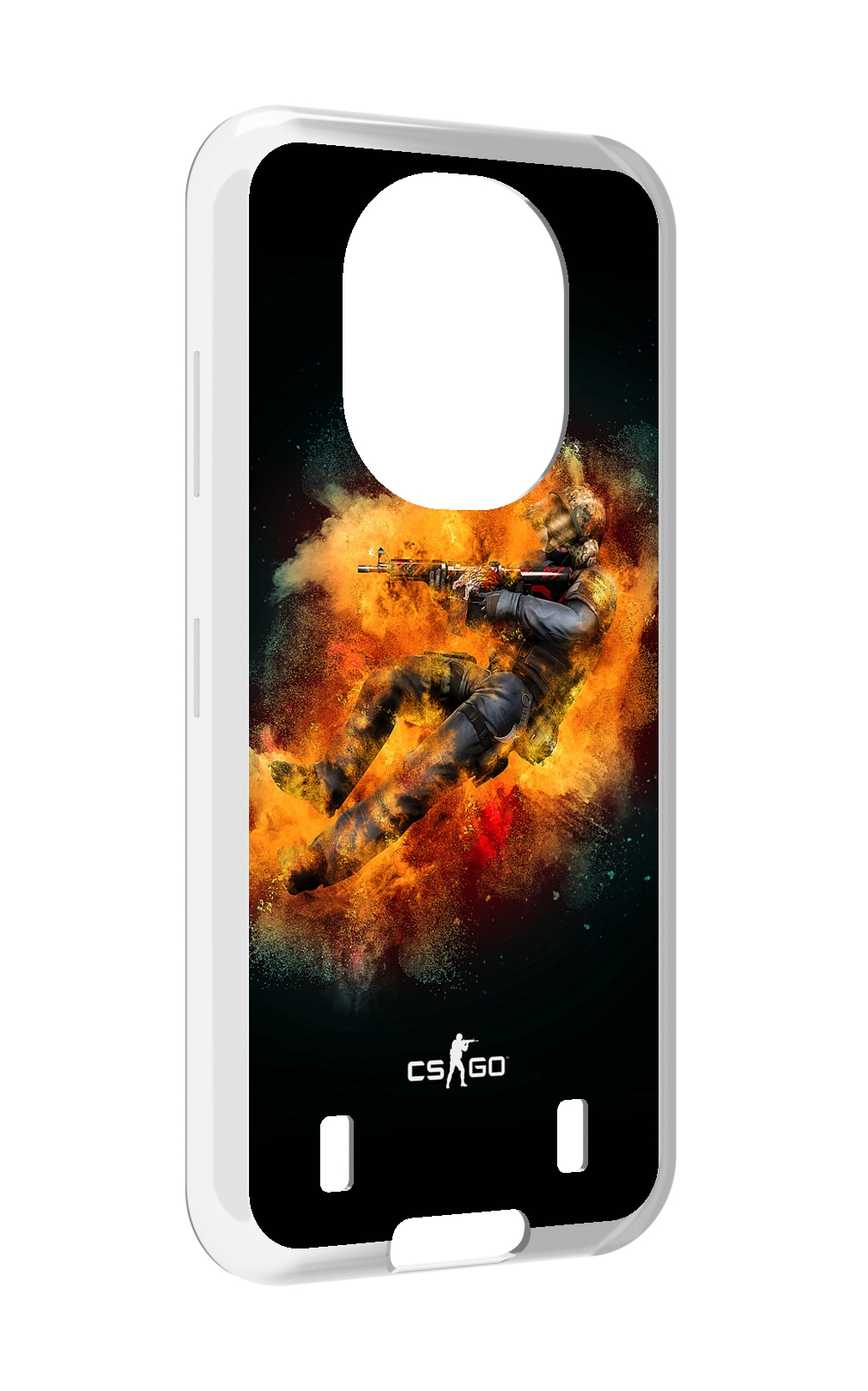 

Чехол MyPads CS-go-Контр-террорист мужской для Oukitel WP16, Прозрачный, Tocco