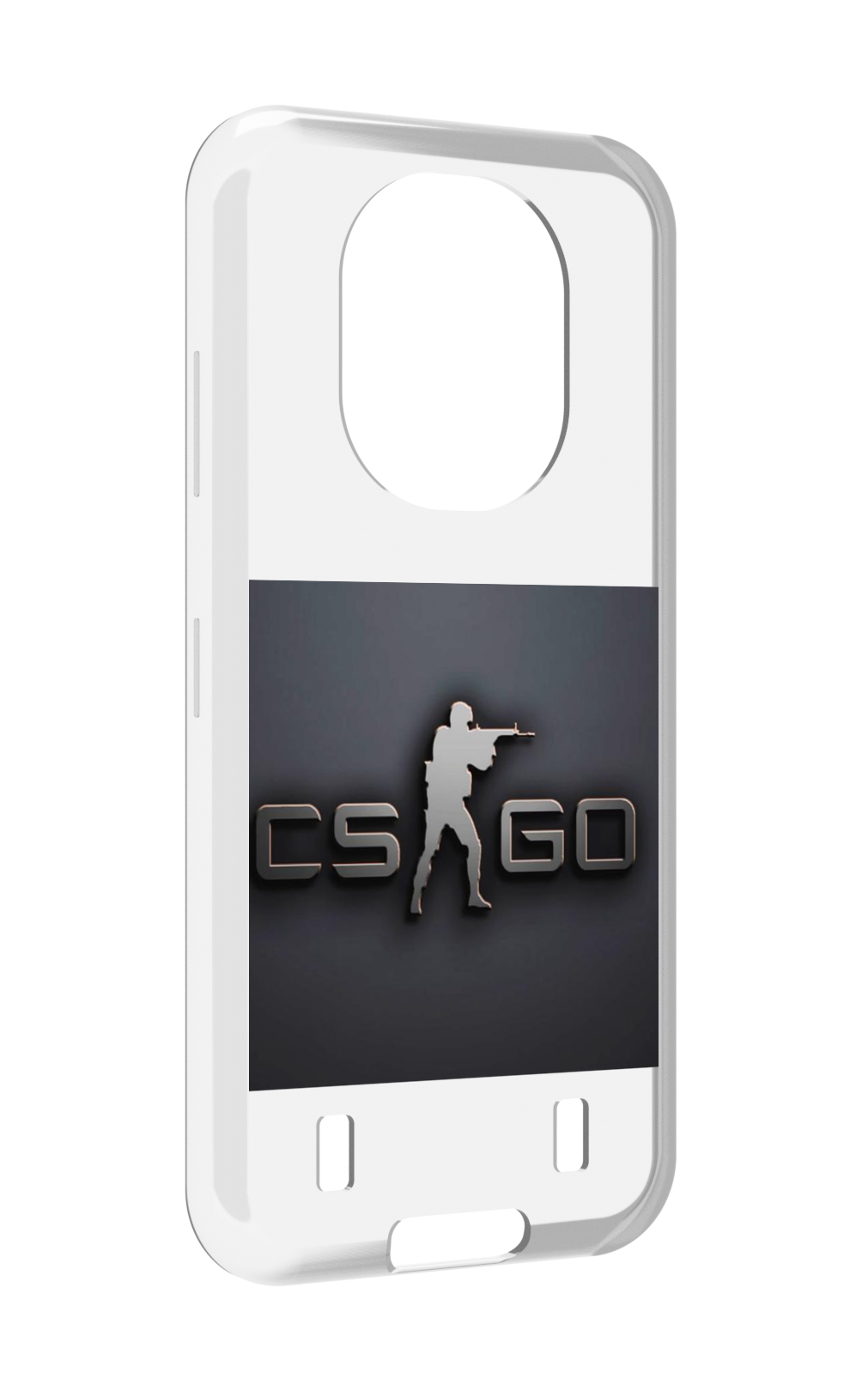

Чехол MyPads CS go логотип мужской для Oukitel WP16, Прозрачный, Tocco
