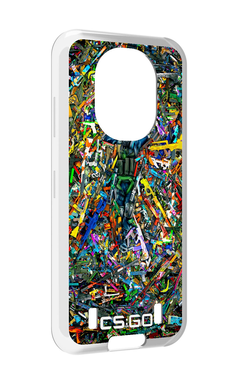 

Чехол MyPads CS GO guns skins мужской для Oukitel WP16, Прозрачный, Tocco