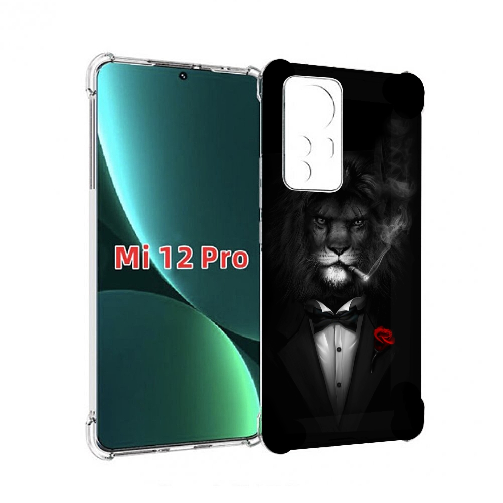 

Чехол MyPads лев-в-темноте-с-сигаретой мужской для Xiaomi 12S Pro, Прозрачный, Tocco