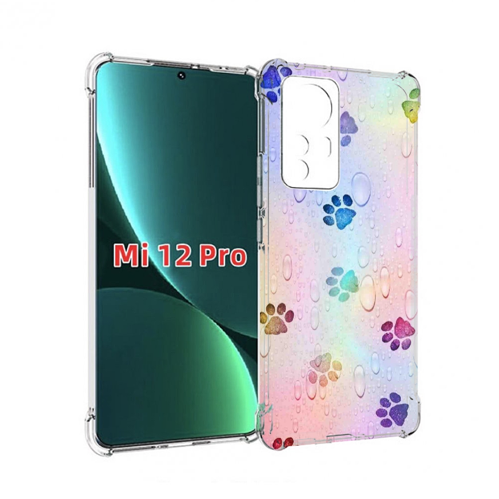 

Чехол MyPads лапки для Xiaomi 12S Pro, Прозрачный, Tocco
