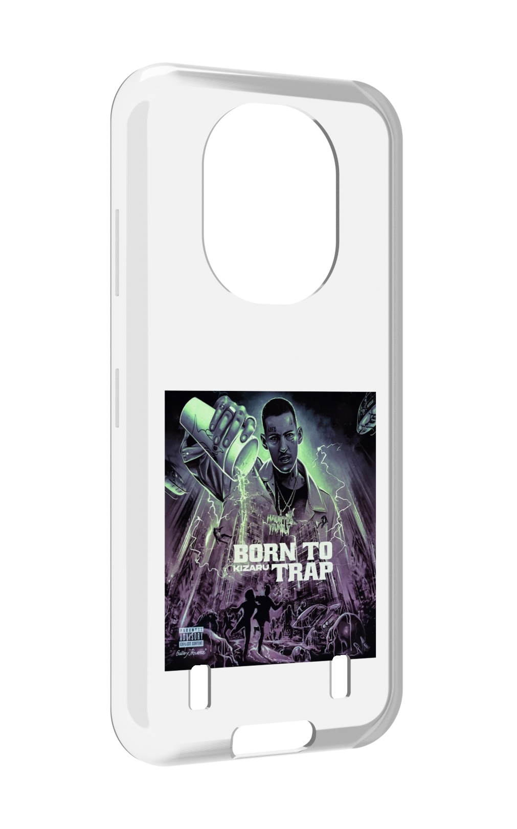 

Чехол MyPads Born to Trap Kizaru для Oukitel WP16, Прозрачный, Tocco