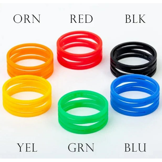 

Маркировочное кольцо для кабельных разъемов MRC RARCN RED, Разноцветный, RARCN RED