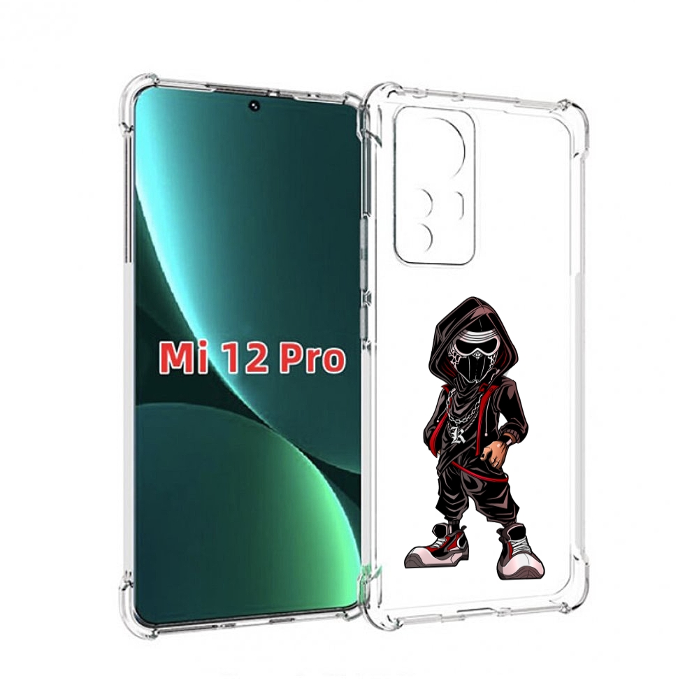 

Чехол MyPads крутой-ниндзя для Xiaomi 12S Pro, Прозрачный, Tocco