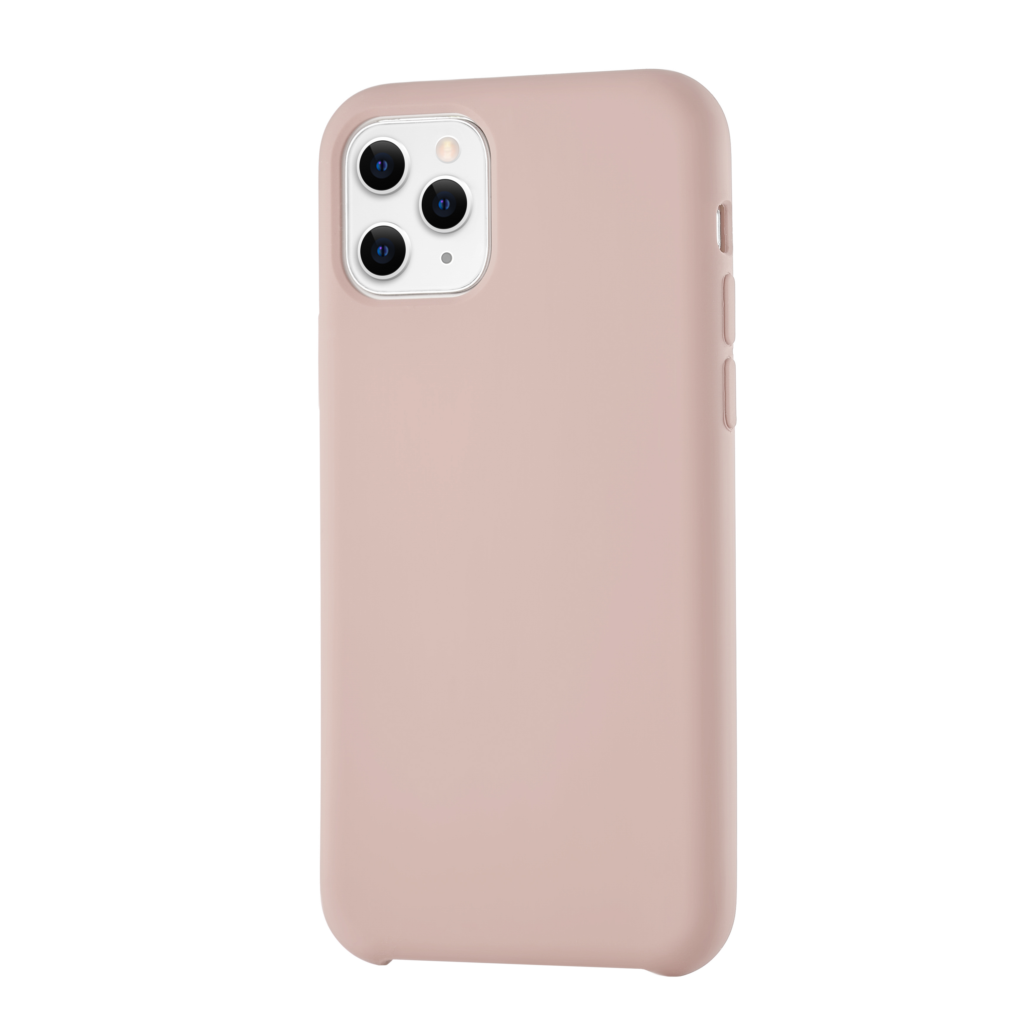 Чехол uBear для iPhone 11 Pro, силикон soft touch, розовый