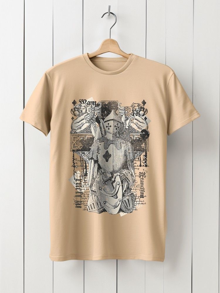 Футболка унисекс HYPNOTICA Винтаж - 937 бежевая S