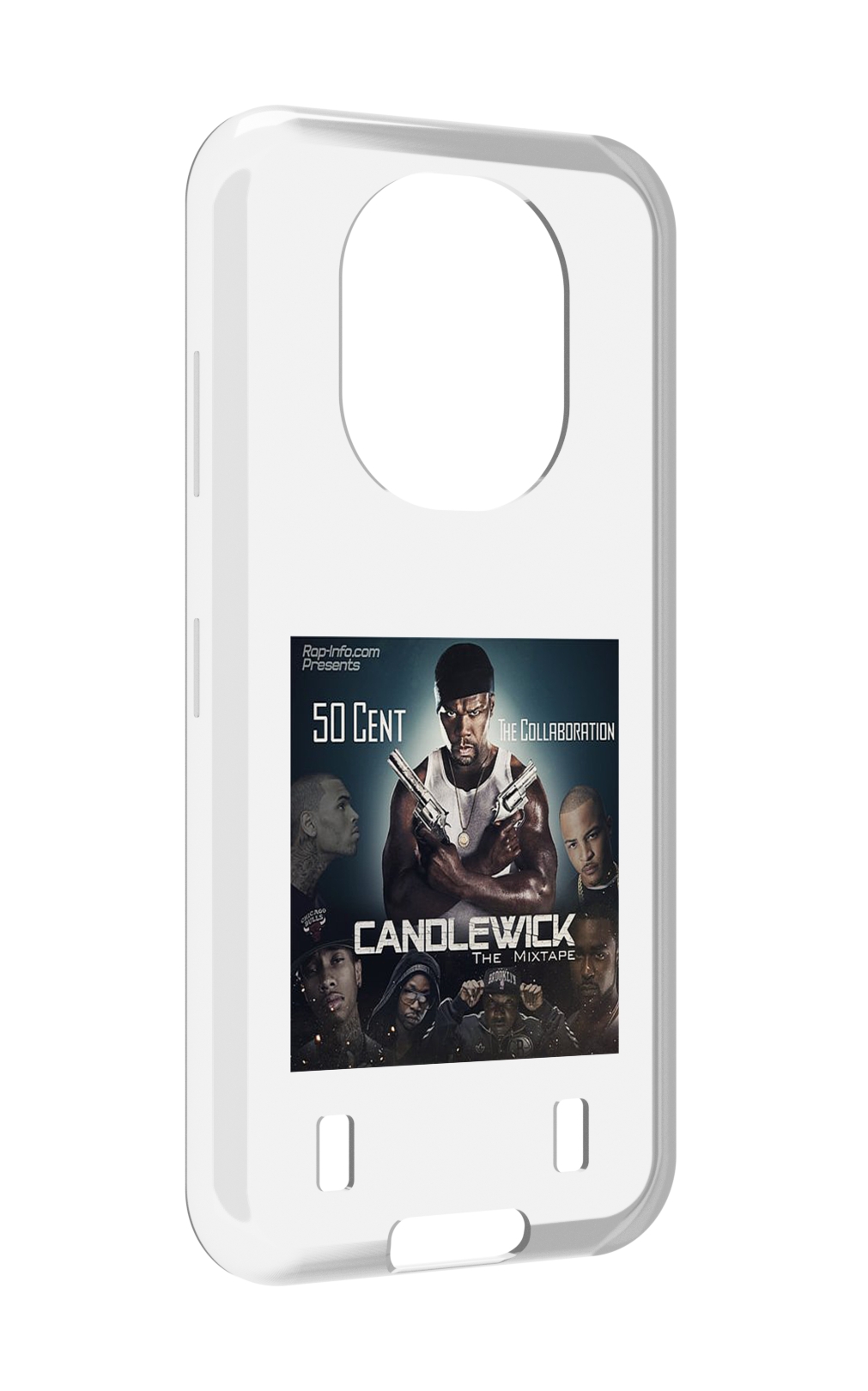 

Чехол MyPads 50 Cent - CandleWick для Oukitel WP16, Прозрачный, Tocco