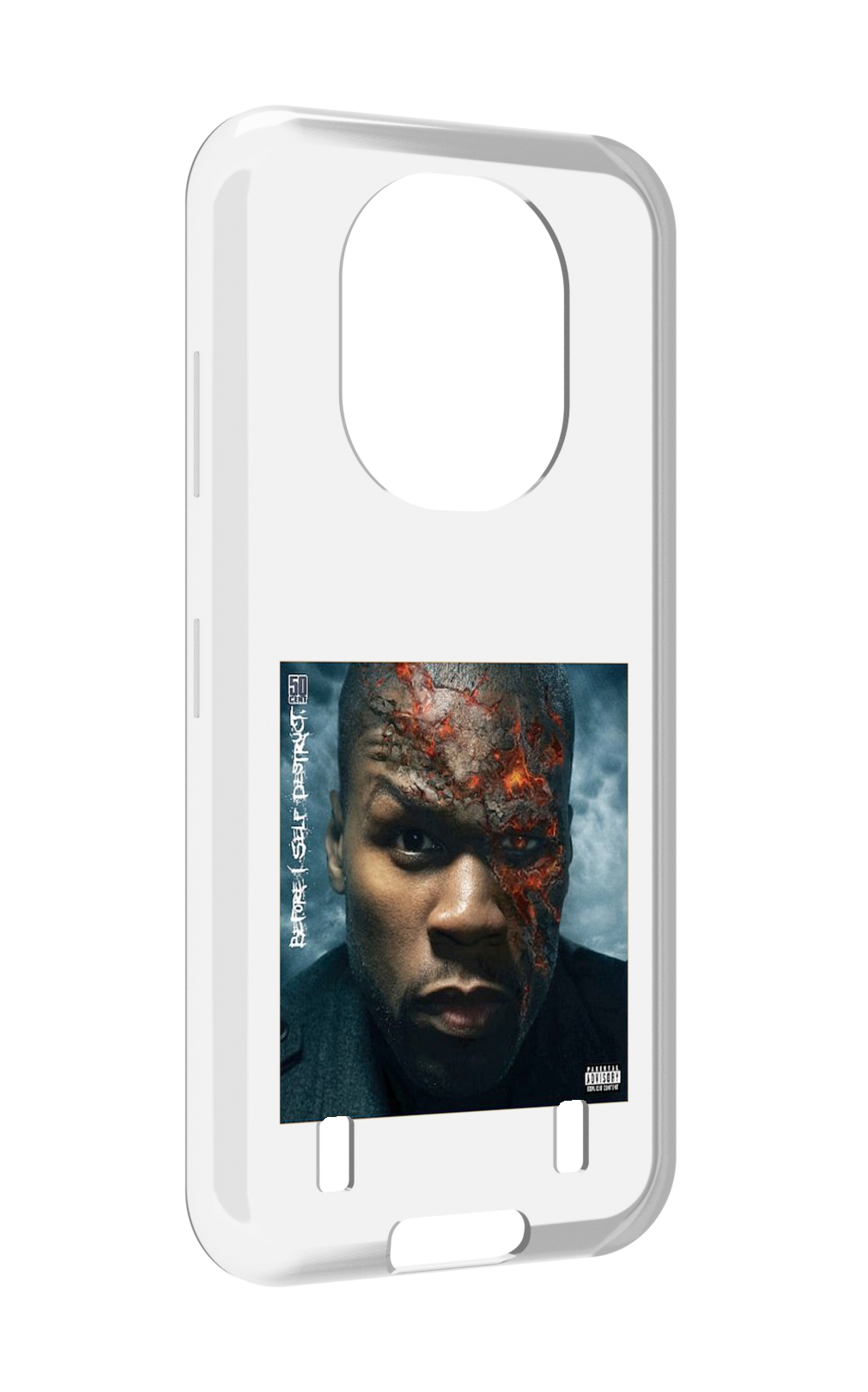 

Чехол MyPads 50 Cent - Before I Self Destruct мужской для Oukitel WP16, Прозрачный, Tocco