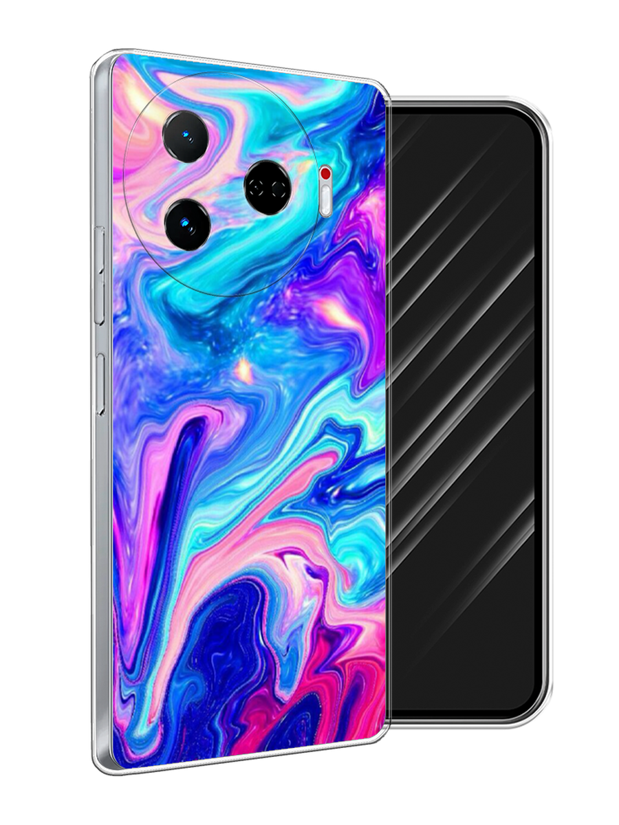 

Чехол Awog на Tecno Camon 30 Pro 5G "Потеки краски", Розовый, 305150-1