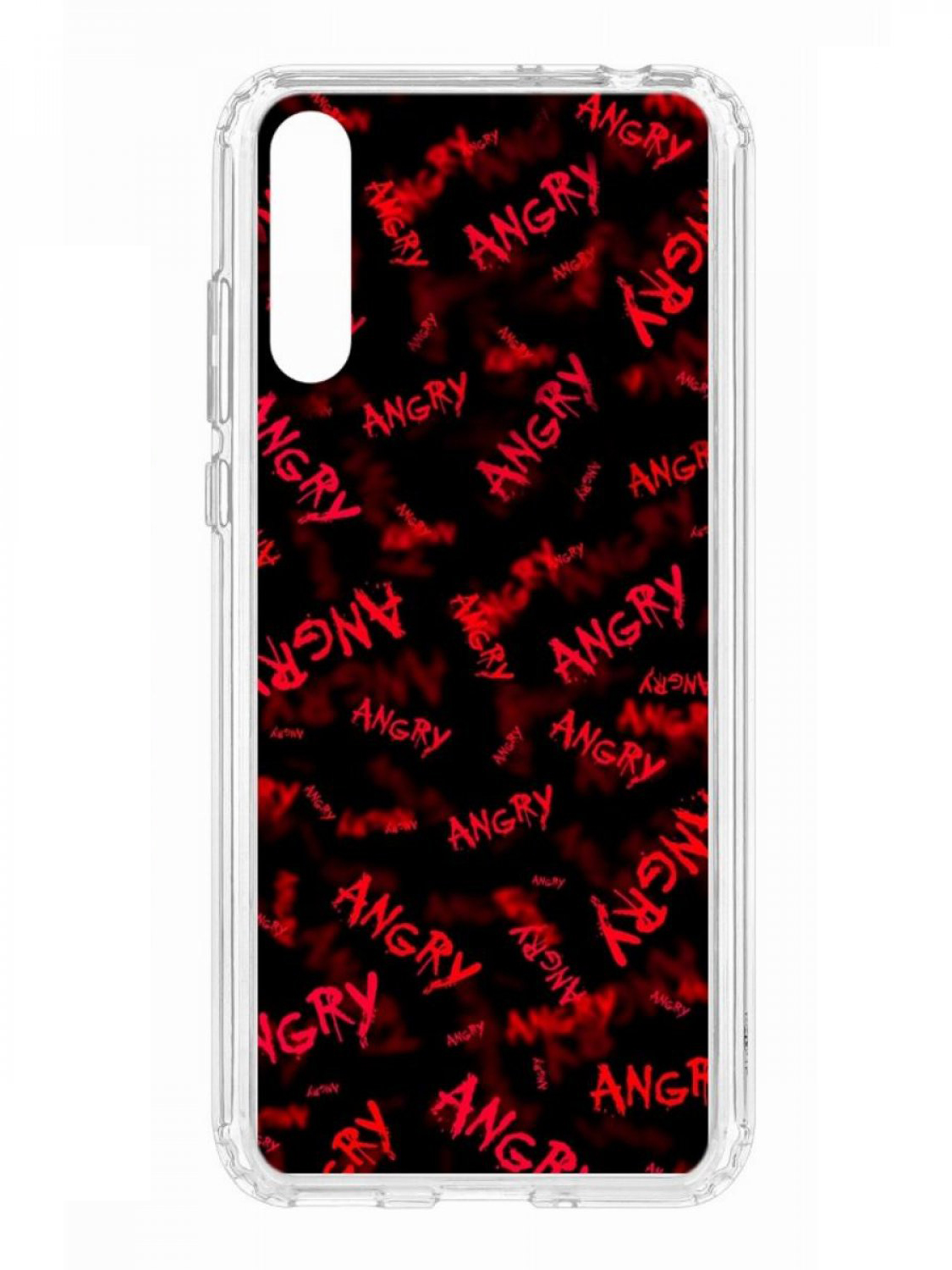 Чехол для смартфона Huawei Y8P КRUЧЕ Print прозрачный с принтом