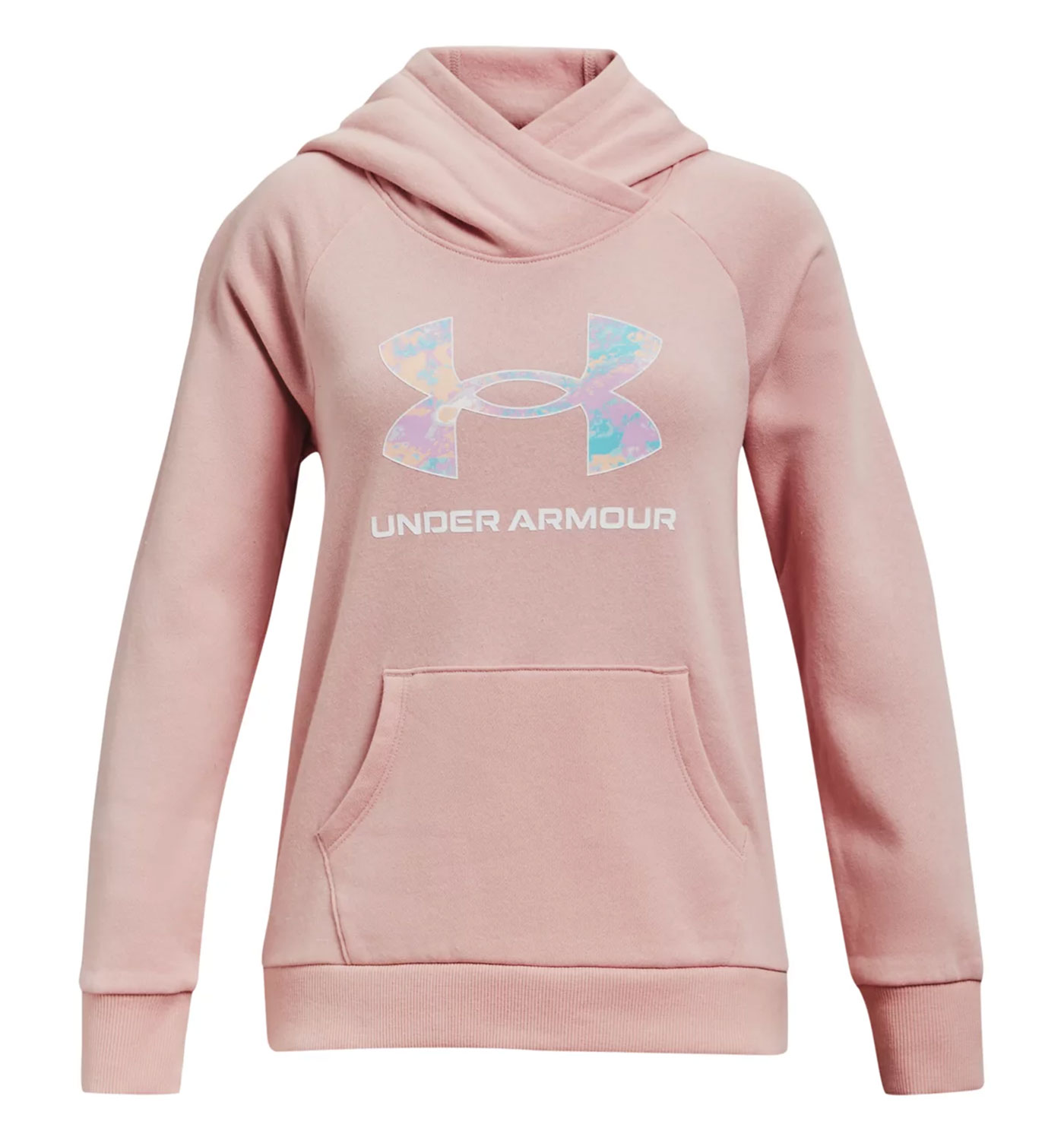 Худи детское Under Armour Rival Logo Hoodie 1366399-676 цв.розовый р.152