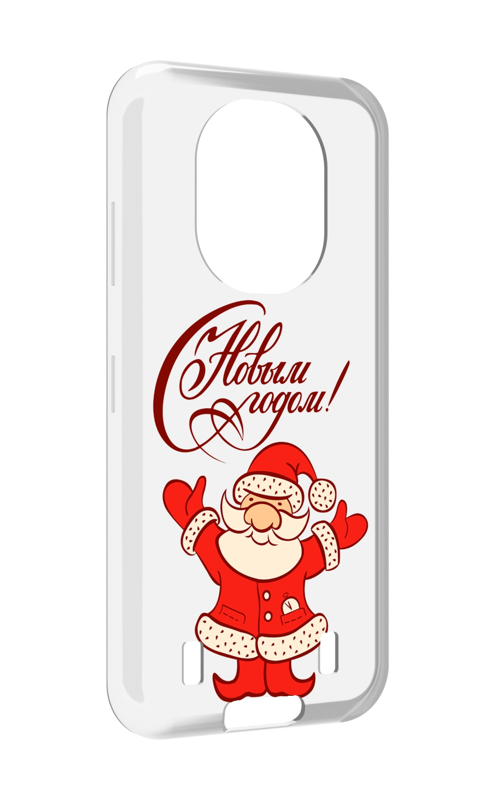 

Чехол MyPads Добрый дед мороз с новым годом 2023 для Oukitel WP16, Прозрачный, Tocco