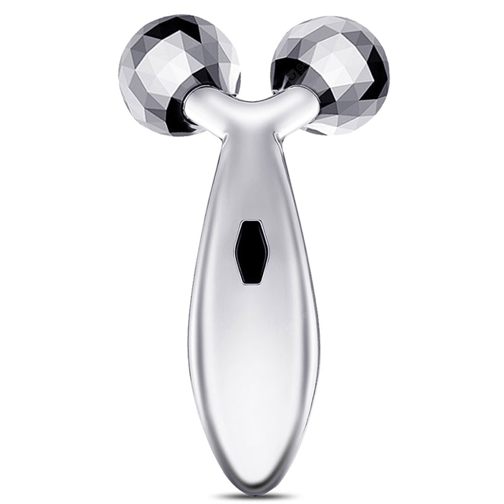 фото Массажер для лица и тела 3d massager ms-087/zl-201 (серебро) bestyday