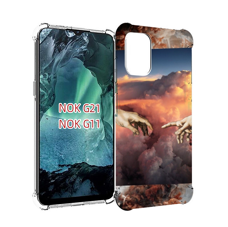 

Чехол Mypads Красивая-Картина Для Nokia G11/G21, Прозрачный, Tocco