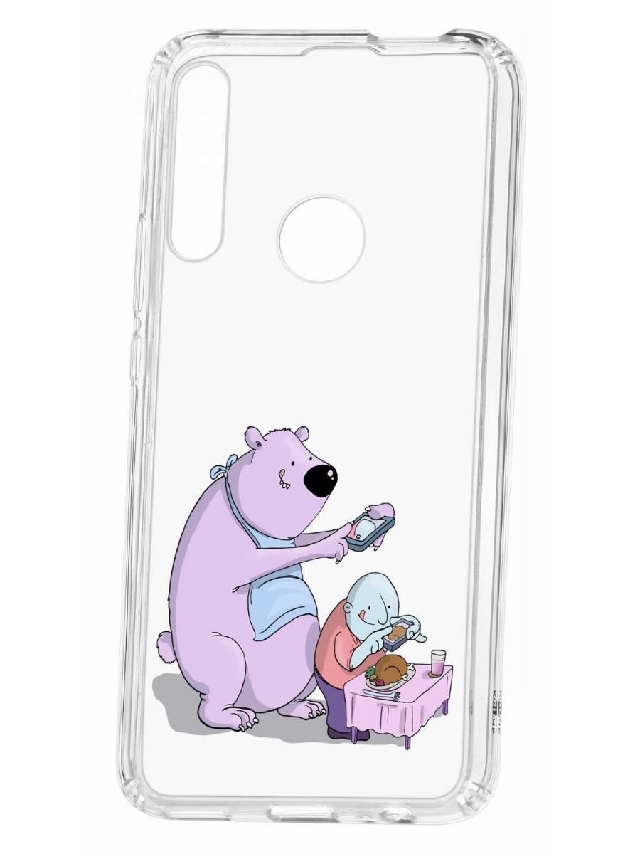 

Чехол для смартфона Huawei P Smart Z КRUЧЕ Print прозрачный с принтом