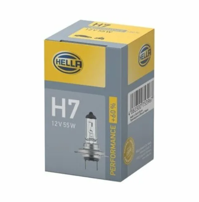 

Лампа HELLA H7 12V 55W 1шт 8GH223498-231 HELLA 8GH223498-231