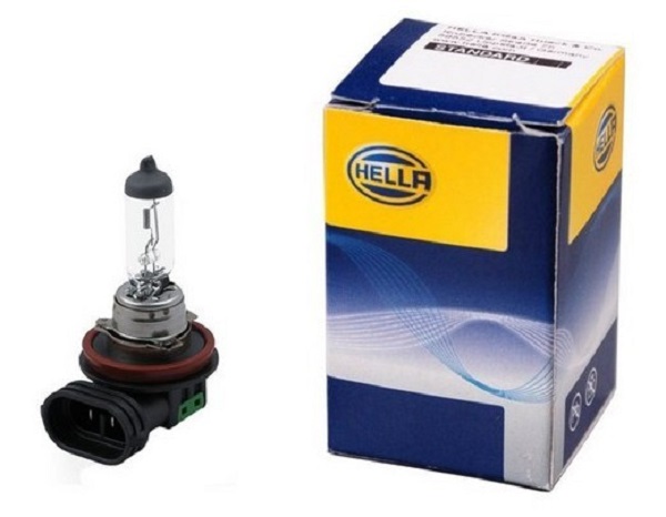 фото Лампа 12v h11 55w hella 1 шт. картон 8gh008358-121 hella pagid/behr