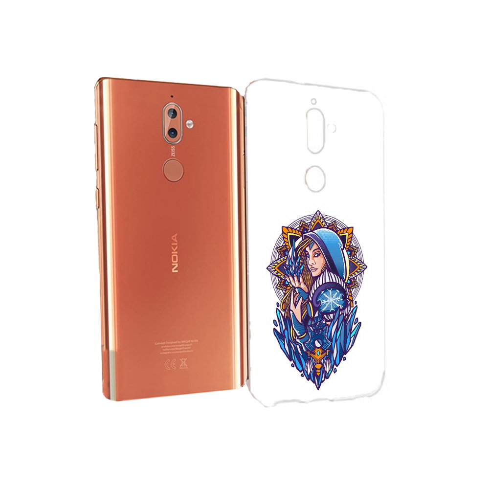 Чехол MyPads Tocco для Nokia 9 кристал мейден дота 2 (PT126479.94.415)