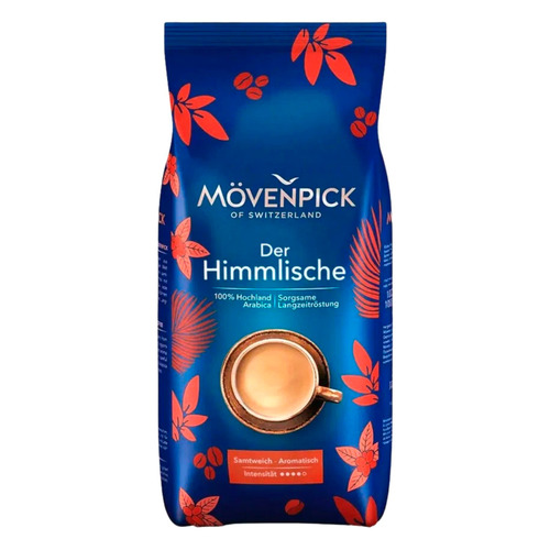 фото Кофе в зернах movenpick der himmlische 100% arabica 1000 г.