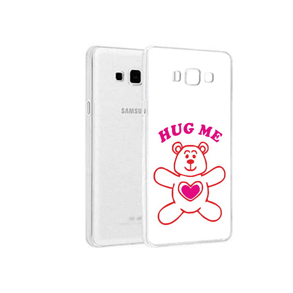 

Чехол MyPads Tocco для Samsung Galaxy A8 14 февраля обними меня, Прозрачный, Tocco
