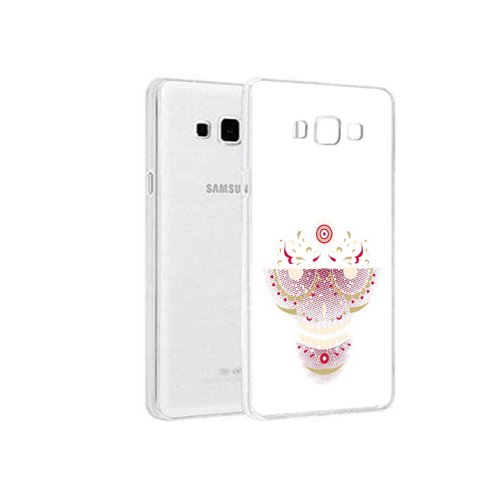 Чехол MyPads Tocco для Samsung Galaxy A8 карнавальный скелет абстракция