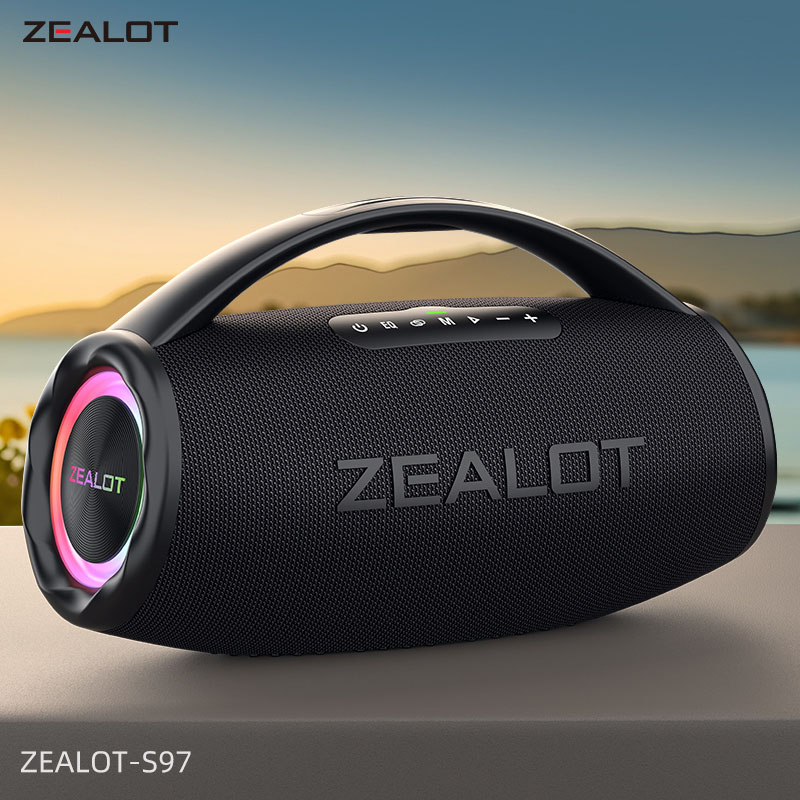 

Портативная колонка Zealot S97 Black, Черный, S97