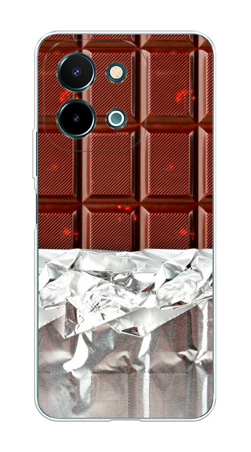

Чехол на Vivo Y28 4G "Шоколад в обертке", Коричневый, 2611650-1
