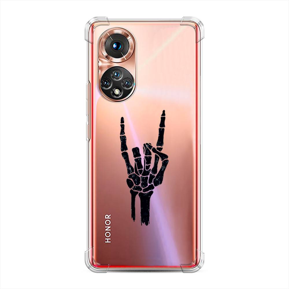 

Чехол Awog на Honor 50 "Rock for a skeleton", Черный;прозрачный, 6105451-1