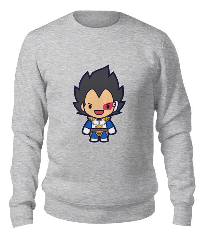 

Свитшот унисекс Printio Super saiyan (dragon ball) серый XS, Super saiyan (dragon ball)