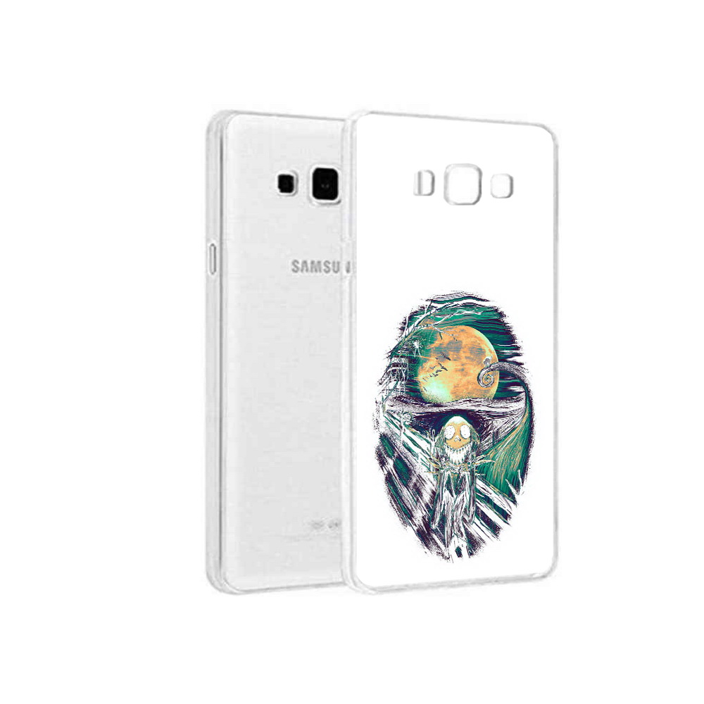 

Чехол MyPads Tocco для Samsung Galaxy A8 зубастое существо абстракция, Прозрачный, Tocco