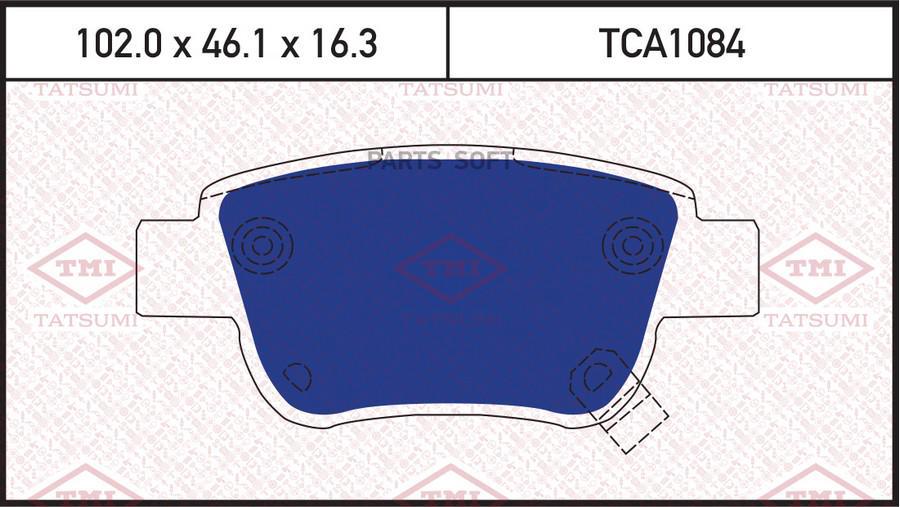 

Тормозные колодки Tatsumi TCA1084