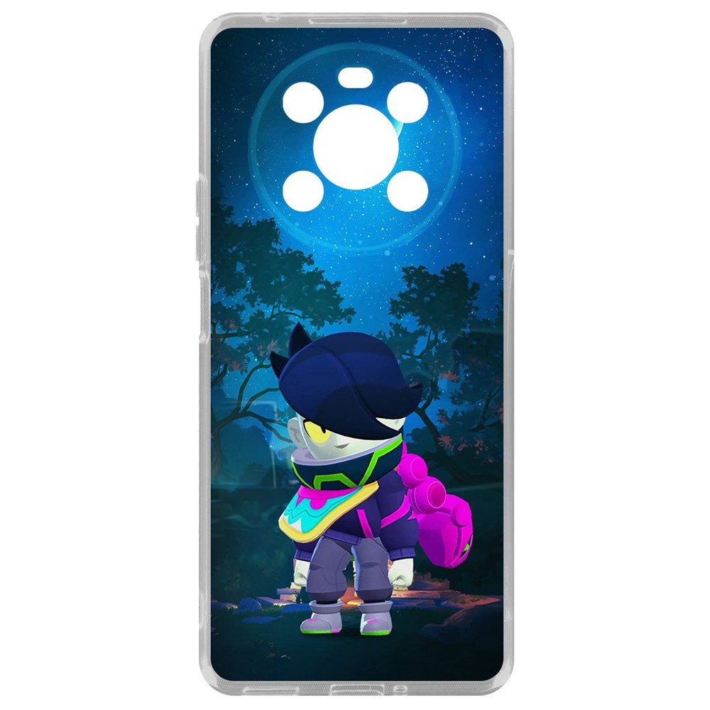 

Чехол Brawl Stars-Орочи Эдгар для Honor X30, Прозрачный