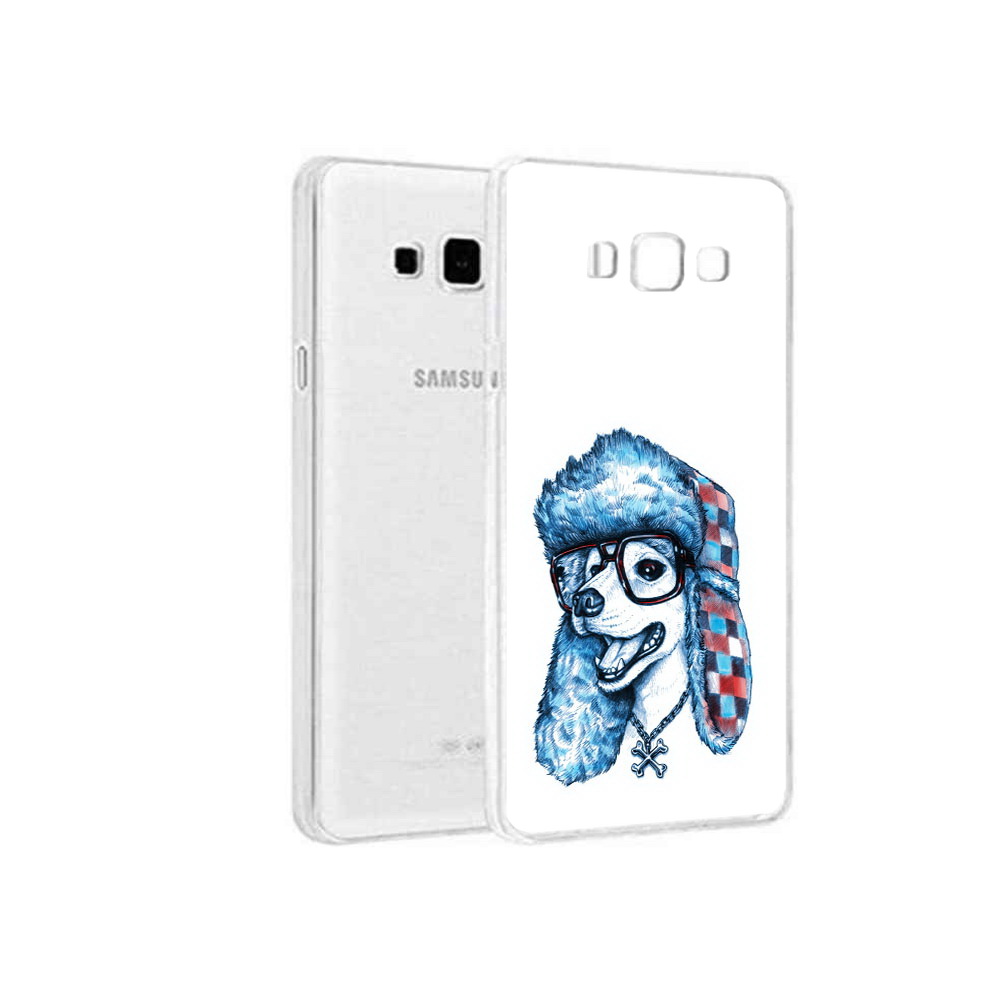 

Чехол MyPads Tocco для Samsung Galaxy A8 зимний пес, Прозрачный, Tocco