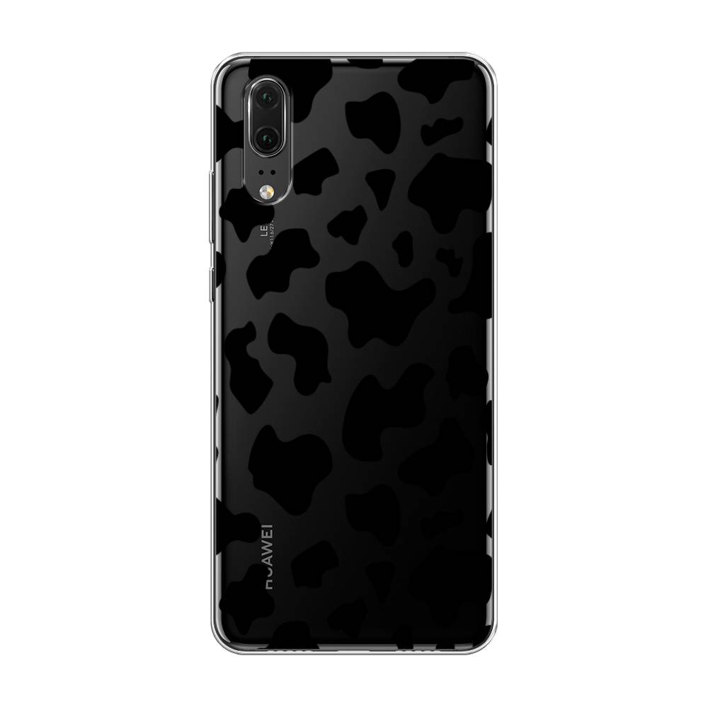 фото Чехол awog "пятна коровы черные" для huawei p20