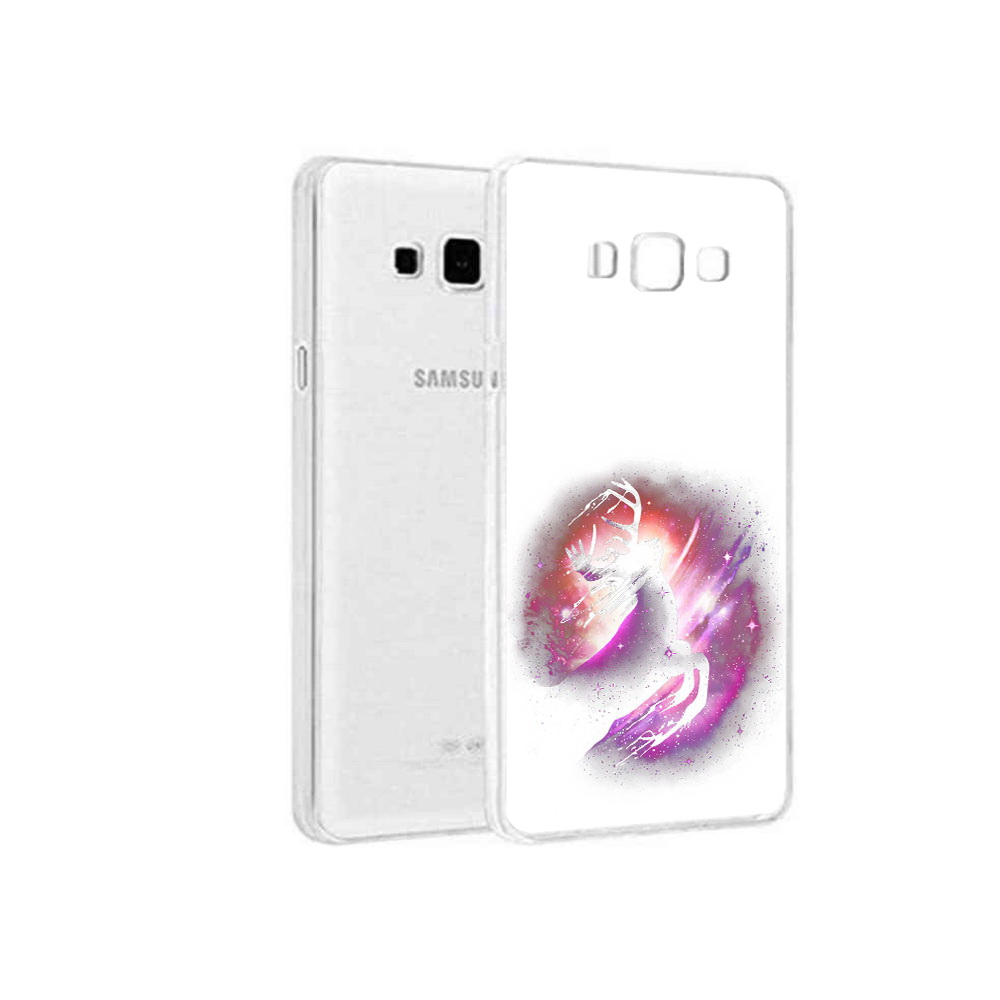

Чехол MyPads Tocco для Samsung Galaxy A8 звездный олень, Прозрачный, Tocco