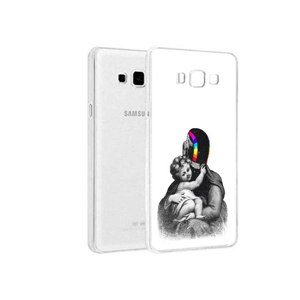 

Чехол MyPads Tocco для Samsung Galaxy A8 защитник в шлеме, Прозрачный, Tocco