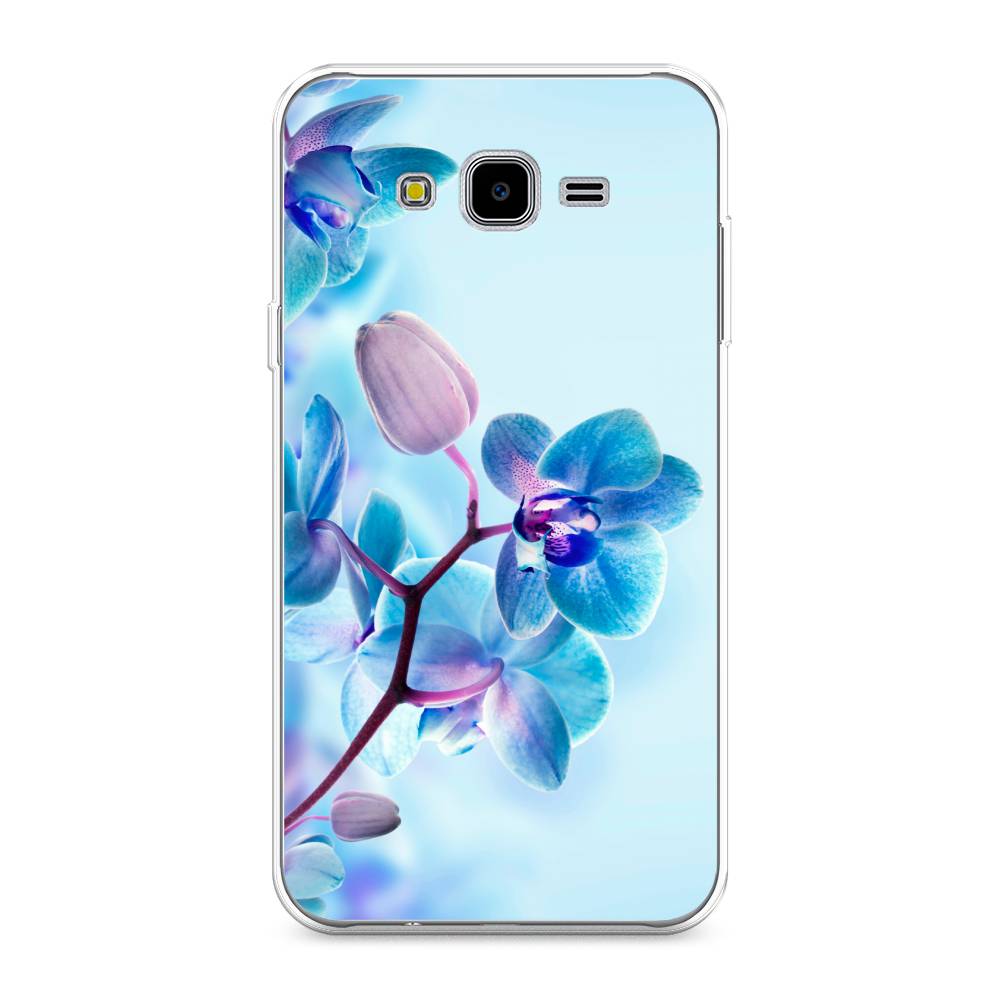

Чехол Awog на Samsung Galaxy J7 Neo "Голубая орхидея", Голубой;синий;фиолетовый, 25350-8